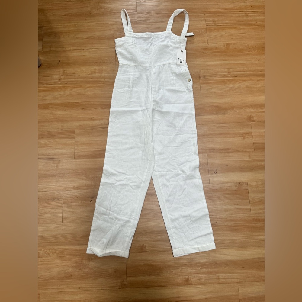 Billabong jumpsuit XS white
